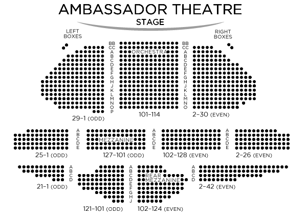 Plan du théâtre
