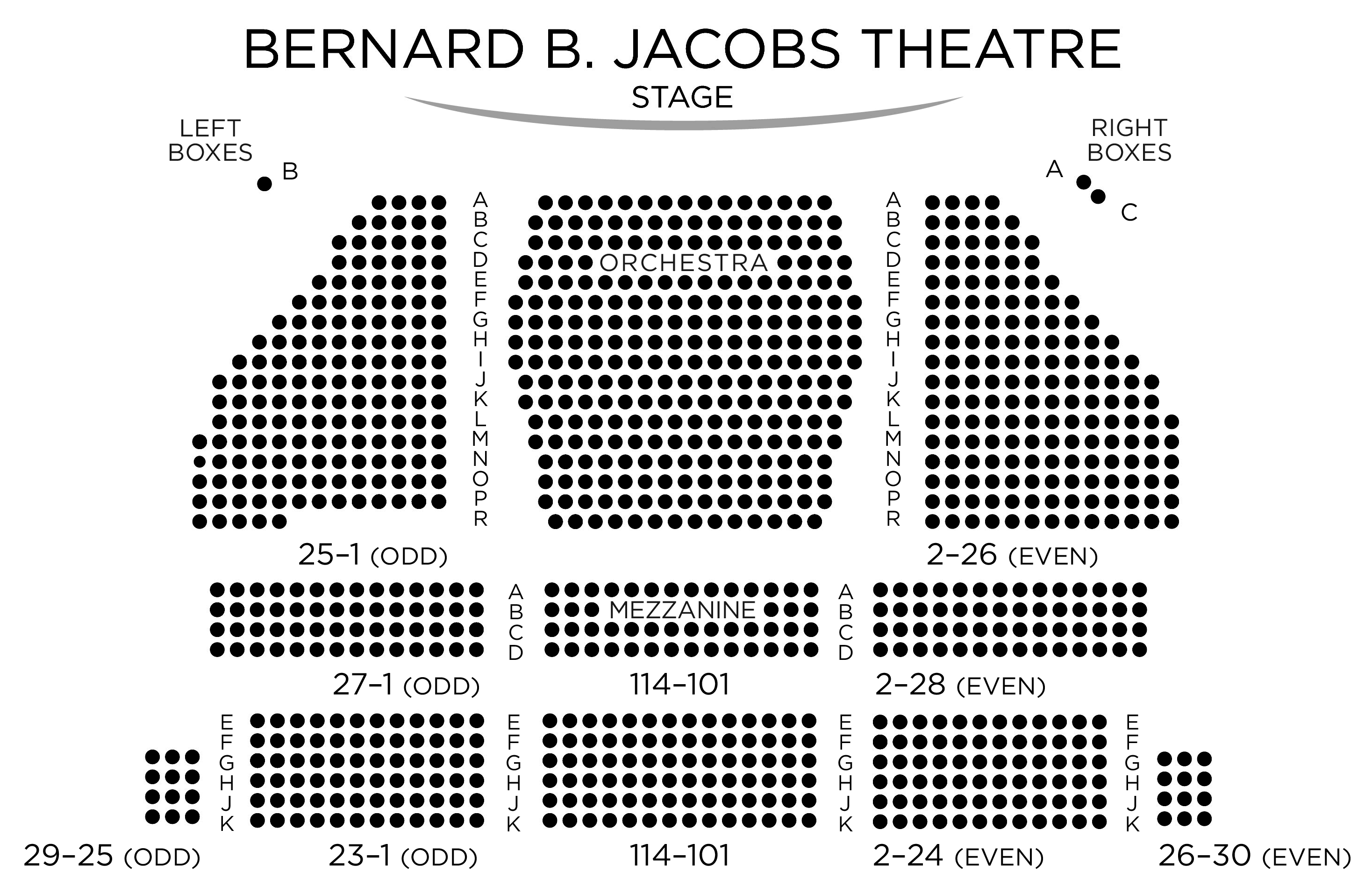 Plan du théâtre