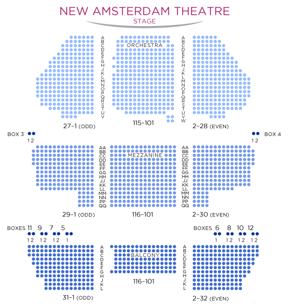 Plan du théâtre