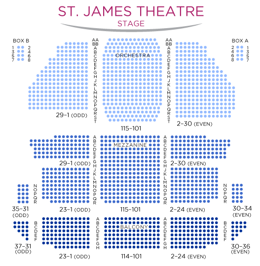 Plan du théâtre
