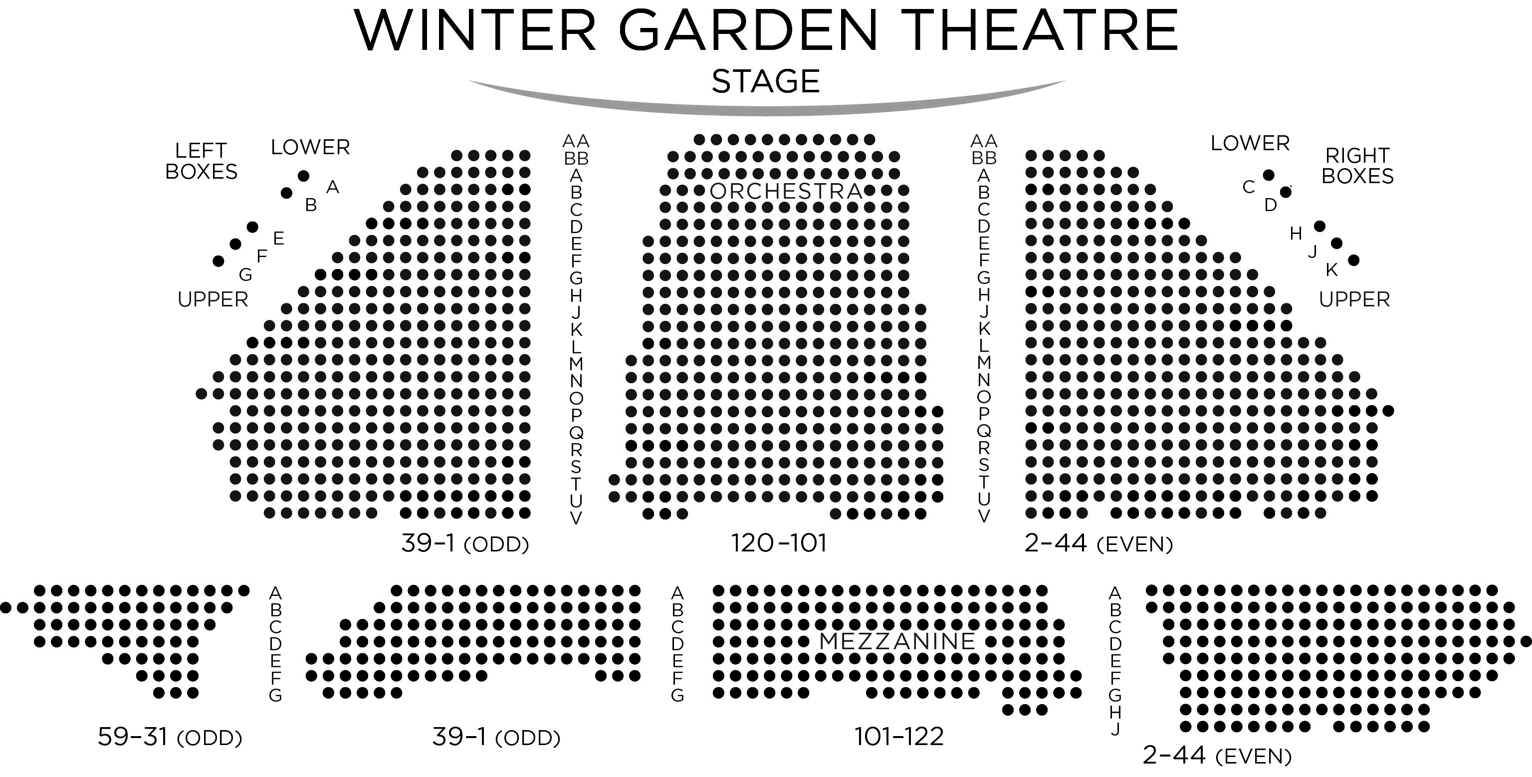 Plan du théâtre